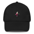 Dylan Pink Polo dad hat by Bunkersand