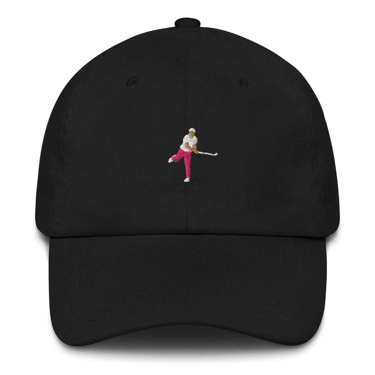 Dylan Pink Polo dad hat by Bunkersand