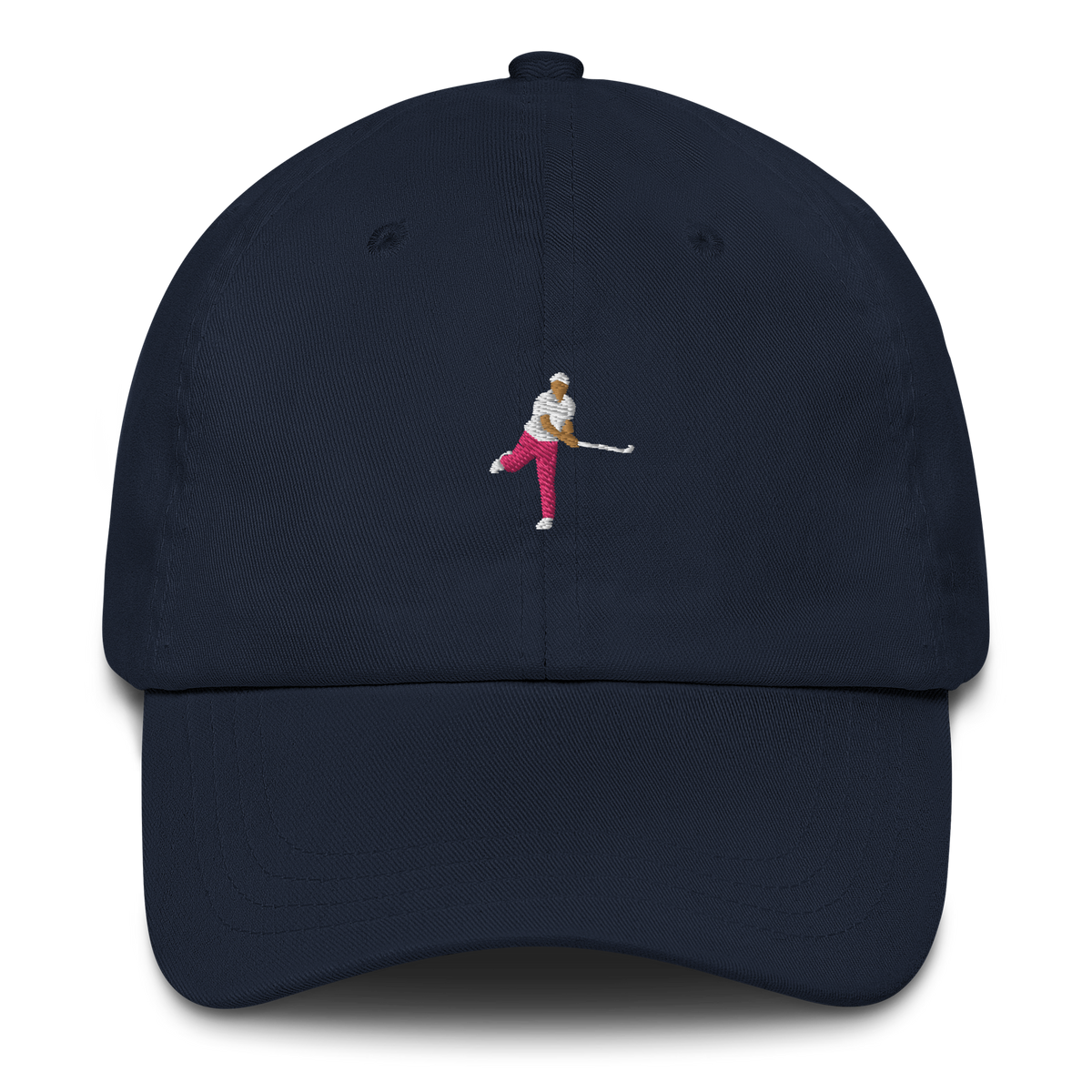 Dylan Pink Polo dad hat by Bunkersand