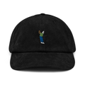 Manchester Weekend Hacker corduroy golf cap by Bunkersand