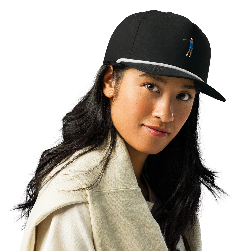 Ropes Blue Monday rope golf cap by Bunkersand