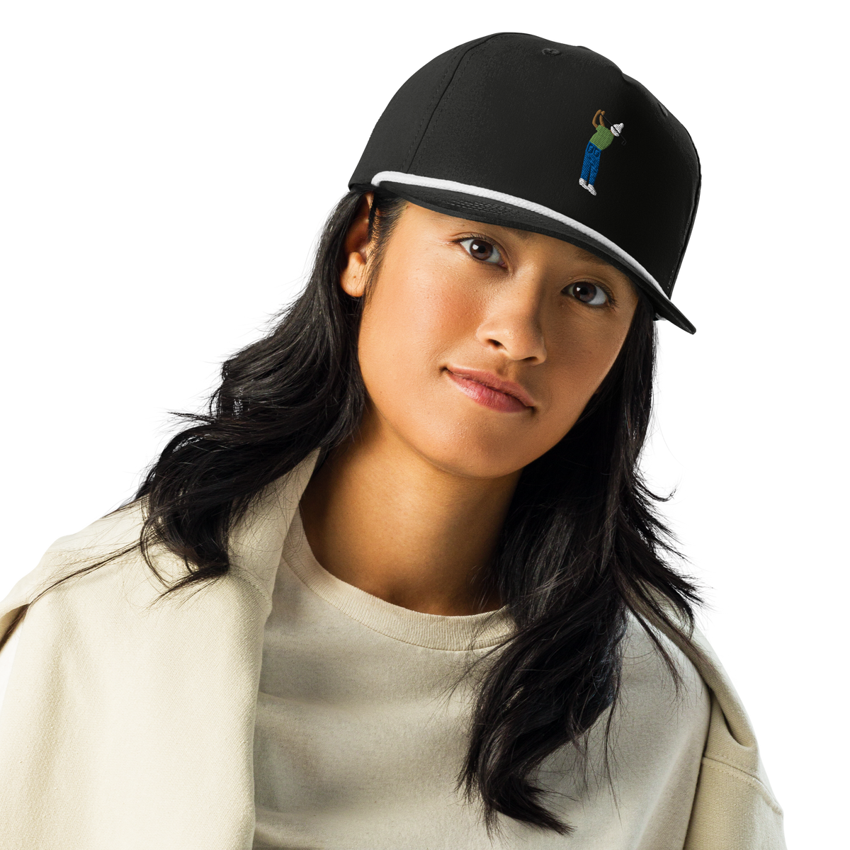 Ropes Weekend Hacker rope golf cap by Bunkersand