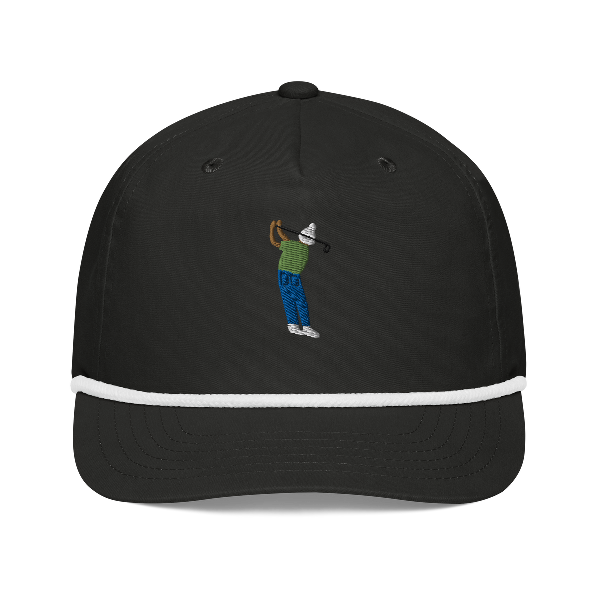 Ropes Weekend Hacker rope golf cap by Bunkersand