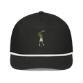 Ropes Follow Through rope golf cap by Bunkersand
