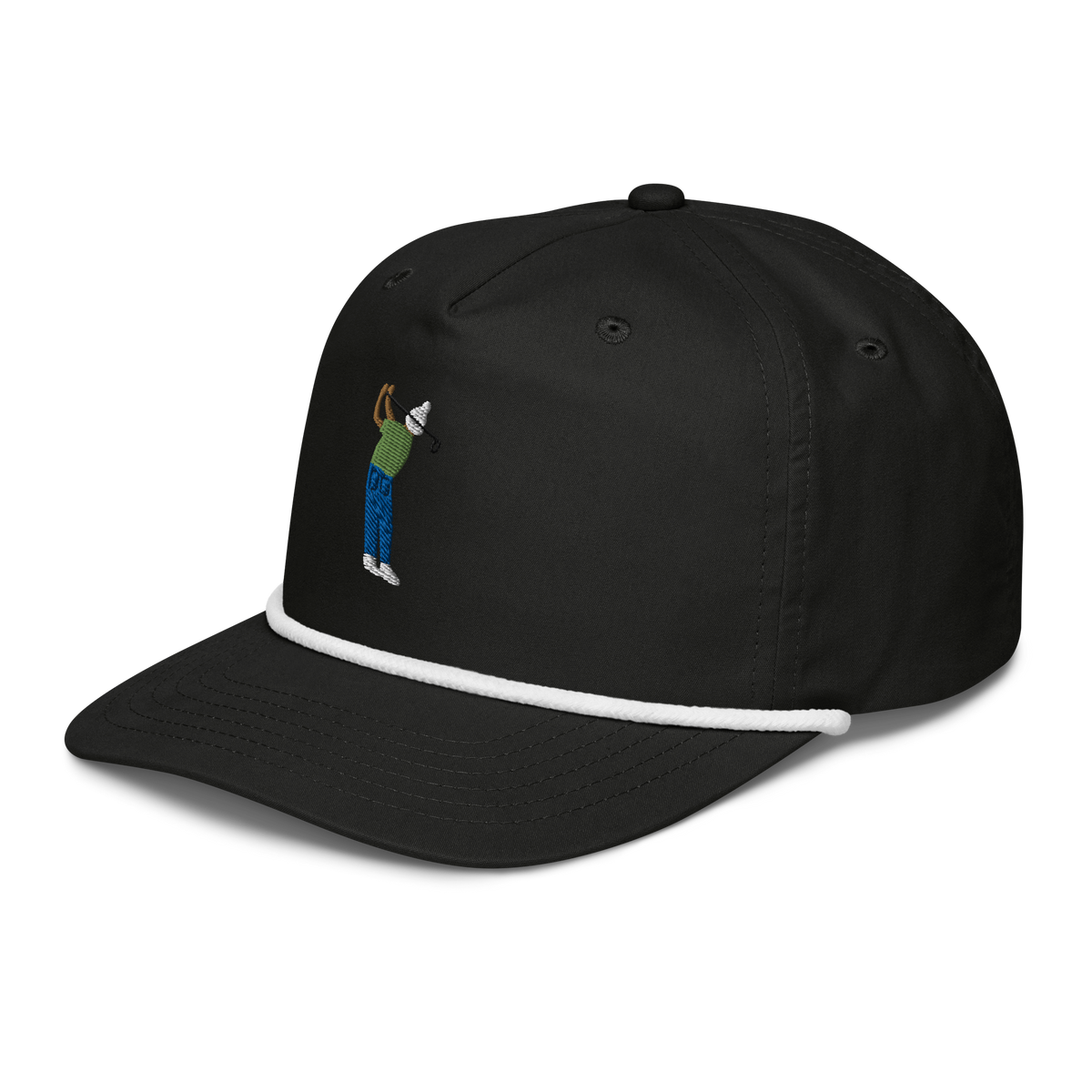 Ropes Weekend Hacker rope golf cap by Bunkersand