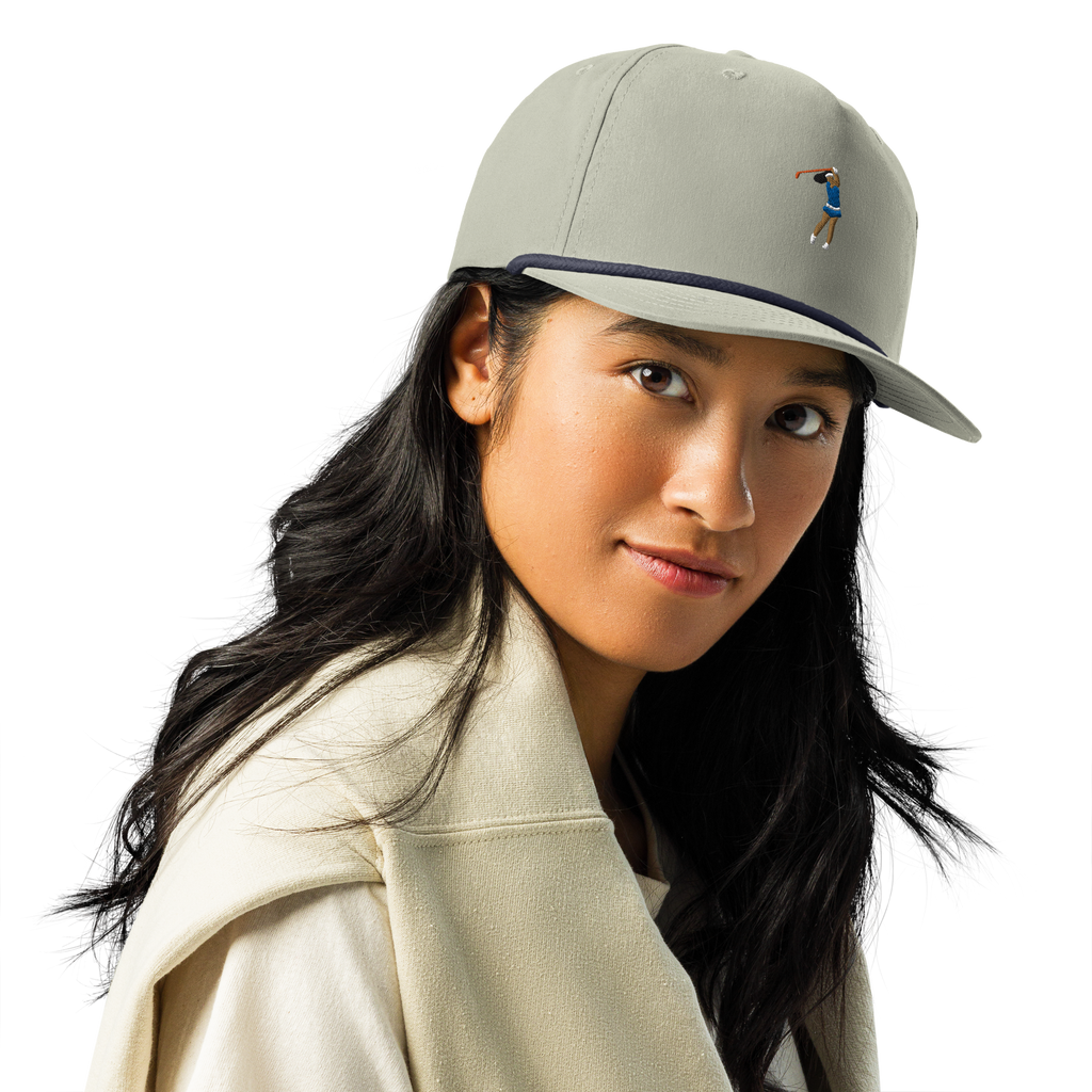 Ropes Blue Monday rope golf cap by Bunkersand