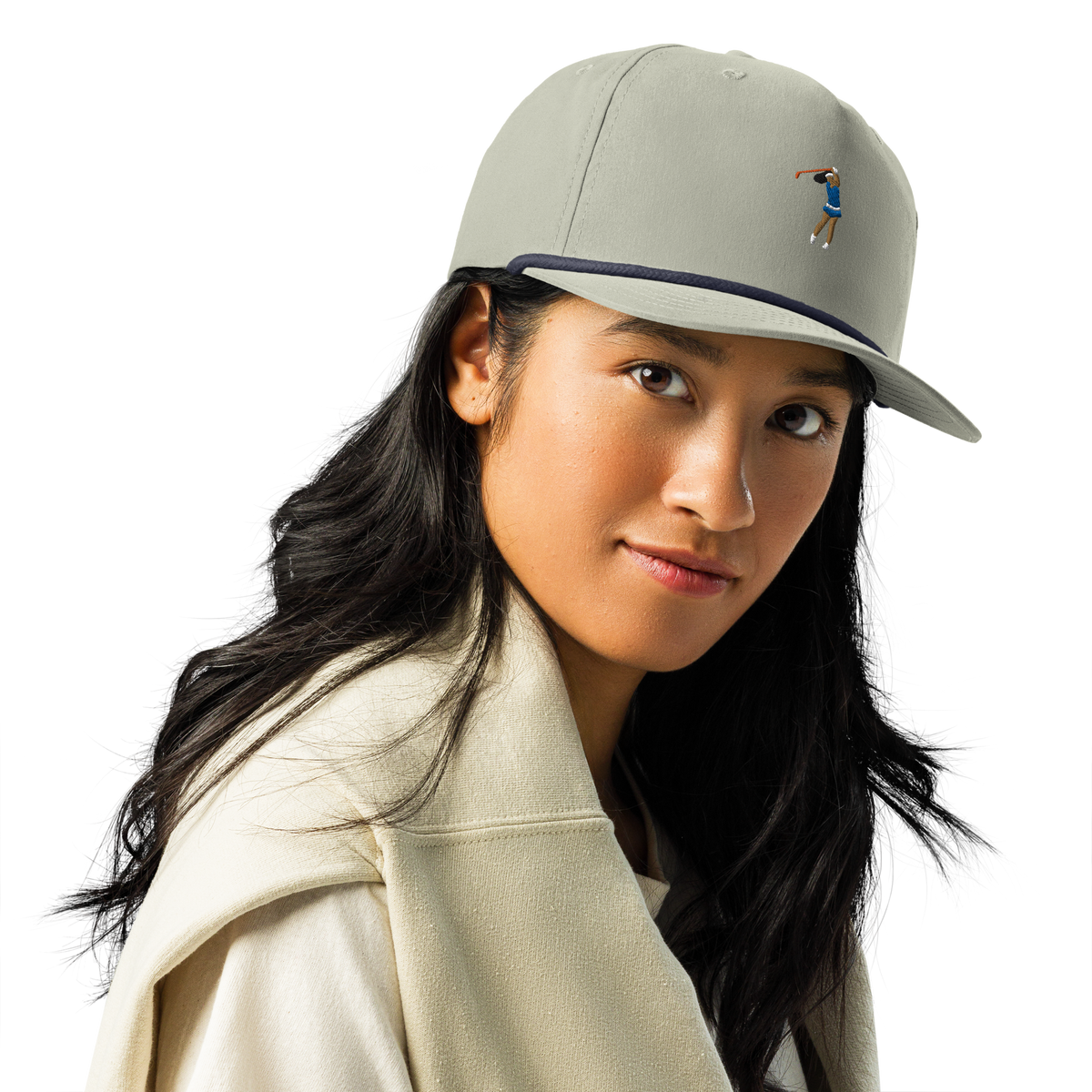 Ropes Blue Monday rope golf cap by Bunkersand