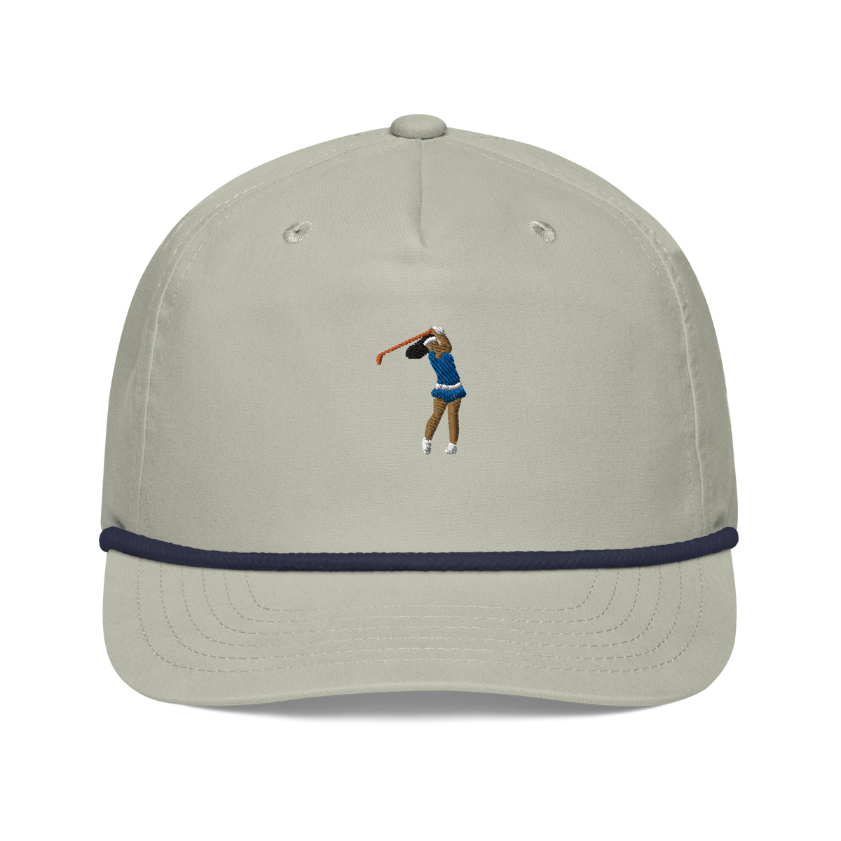 Ropes Blue Monday rope golf cap by Bunkersand