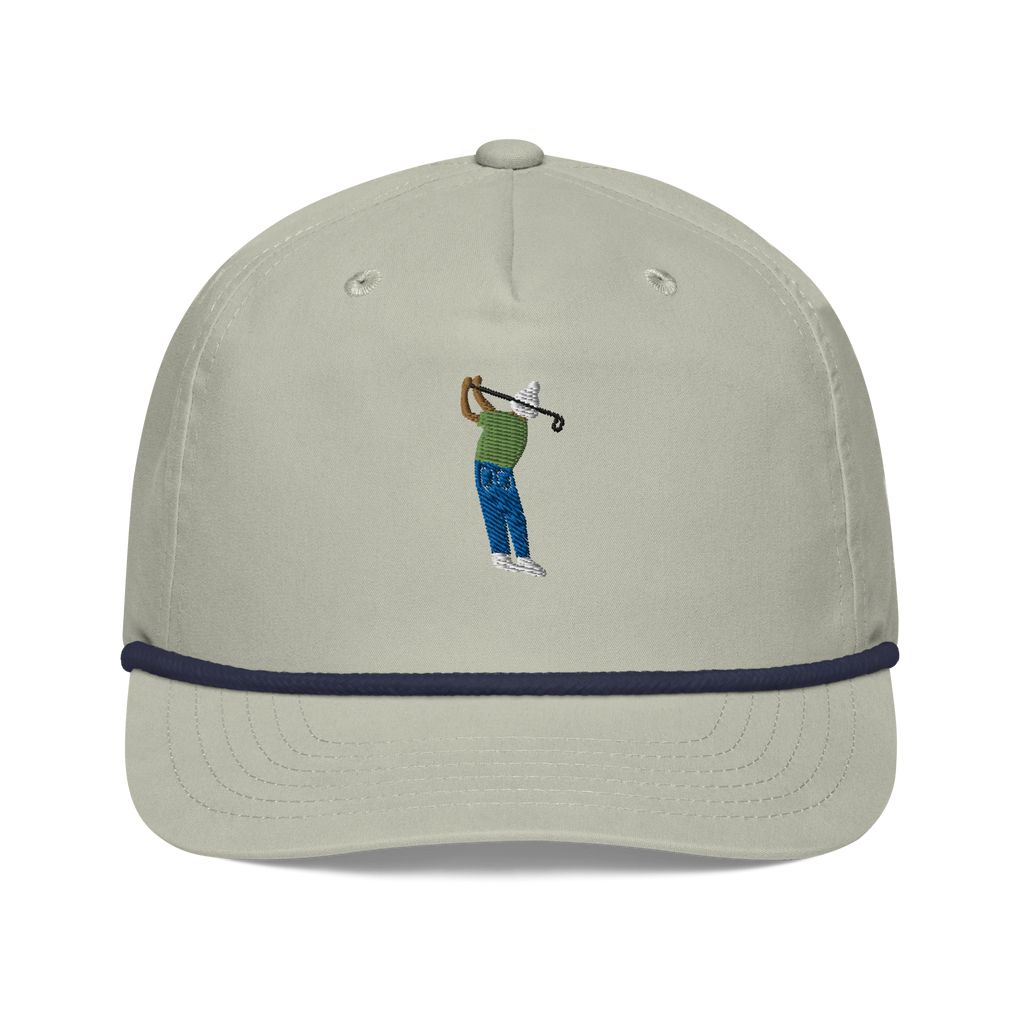 Ropes Weekend Hacker rope golf cap by Bunkersand