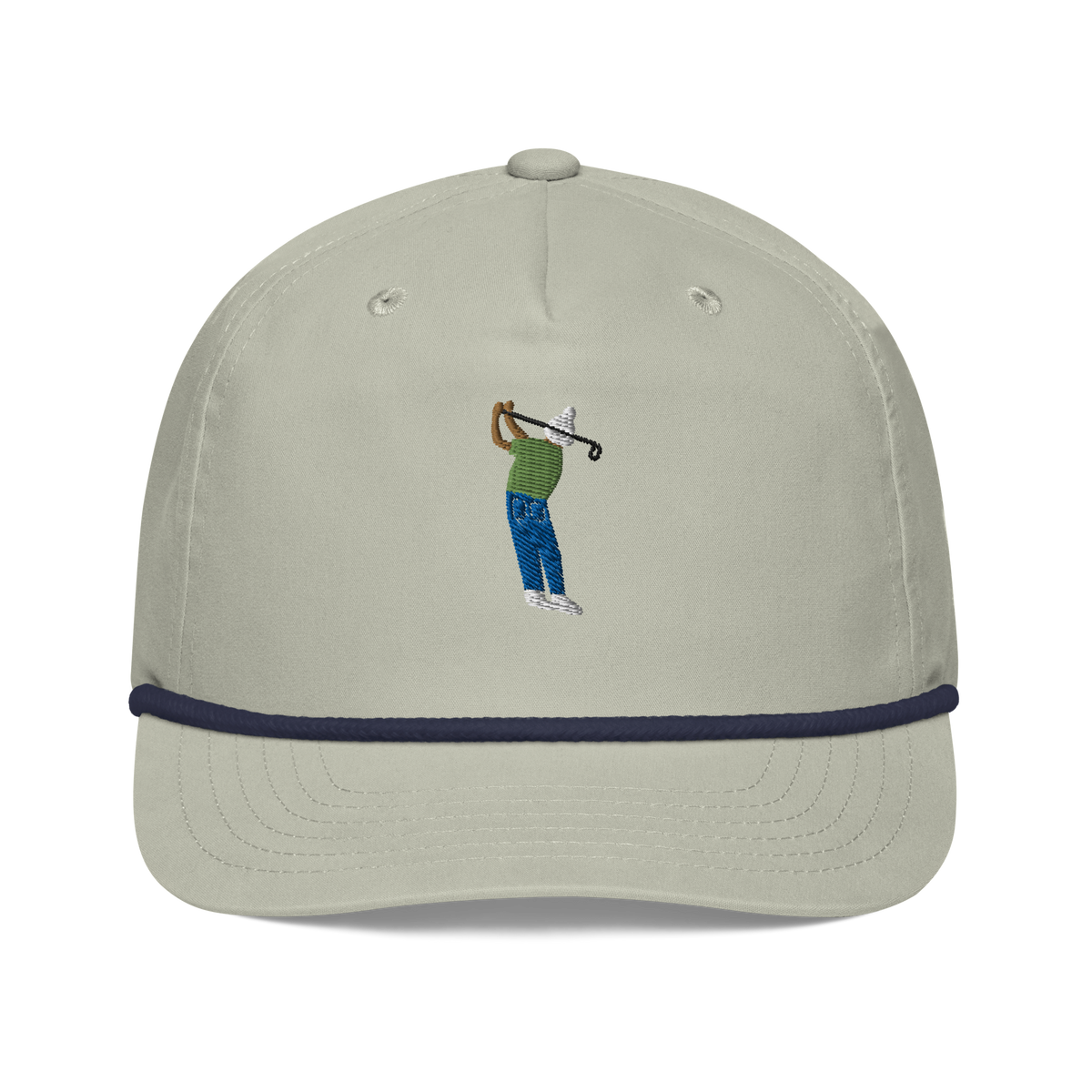Ropes Weekend Hacker rope golf cap by Bunkersand