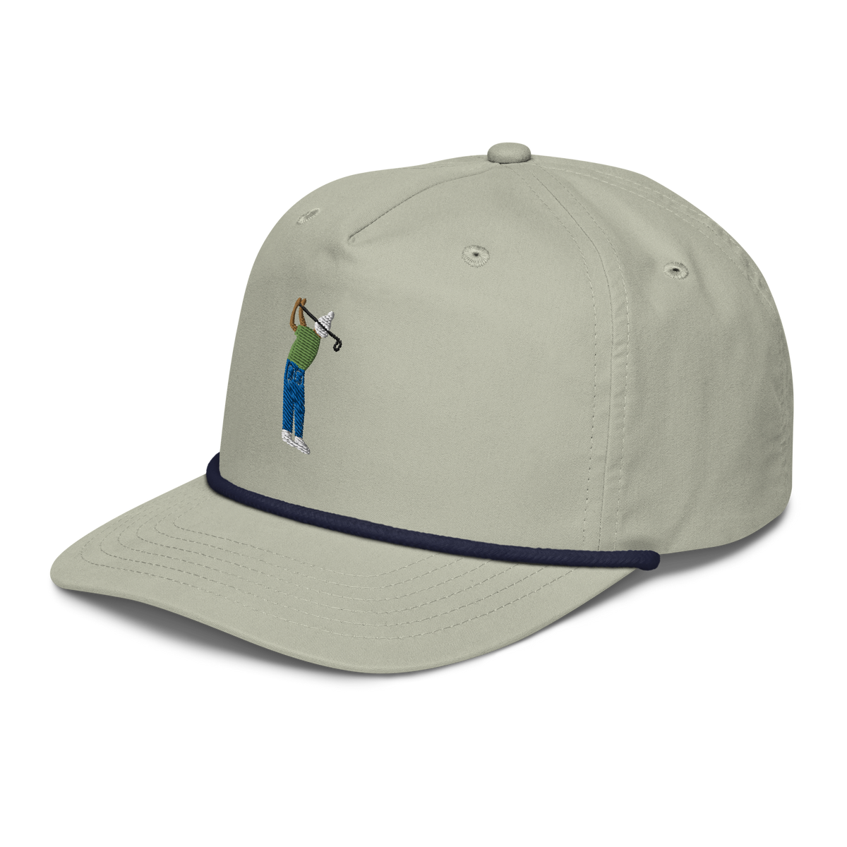 Ropes Weekend Hacker rope golf cap by Bunkersand
