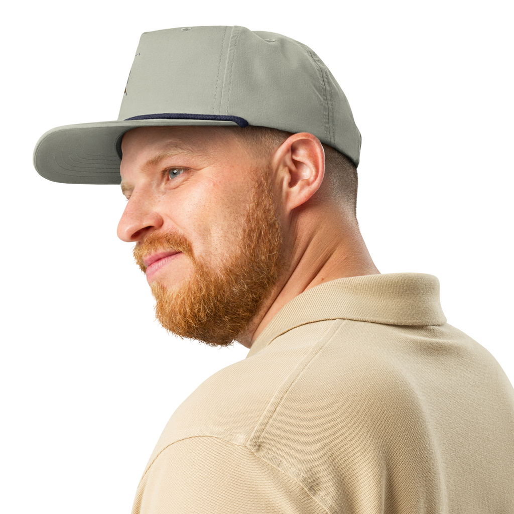 Ropes Follow Through rope golf cap by Bunkersand