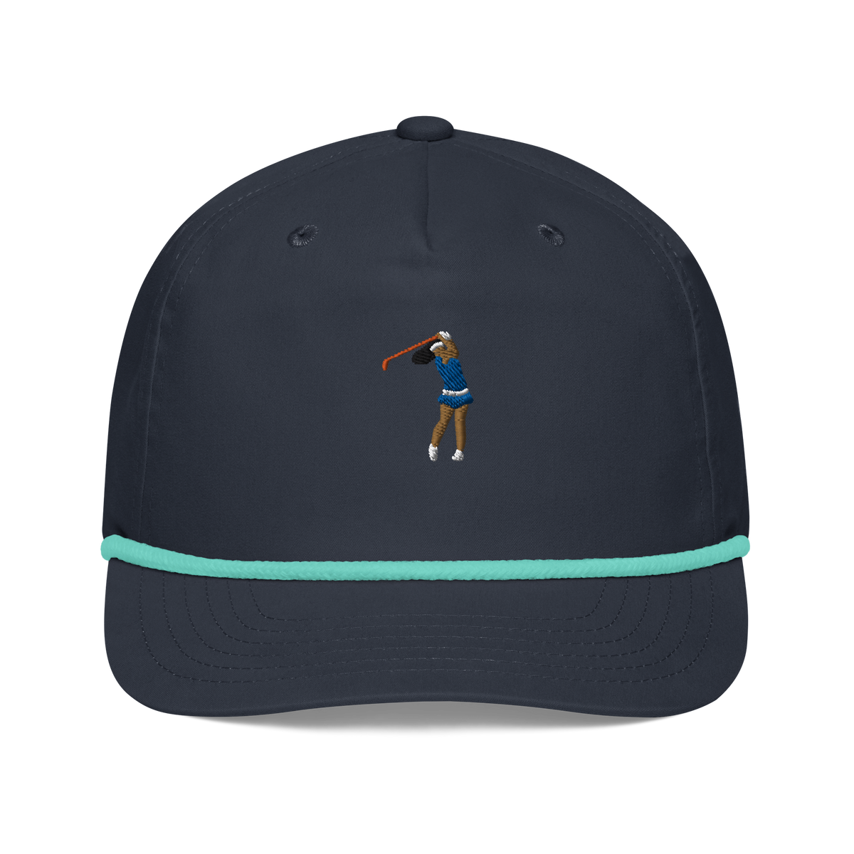 Ropes Blue Monday rope golf cap by Bunkersand