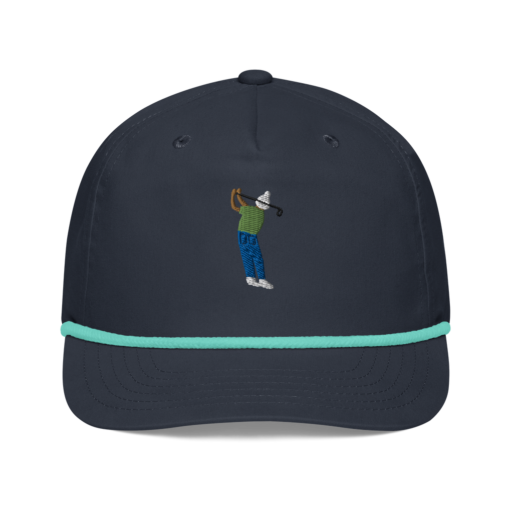 Ropes Weekend Hacker rope golf cap by Bunkersand