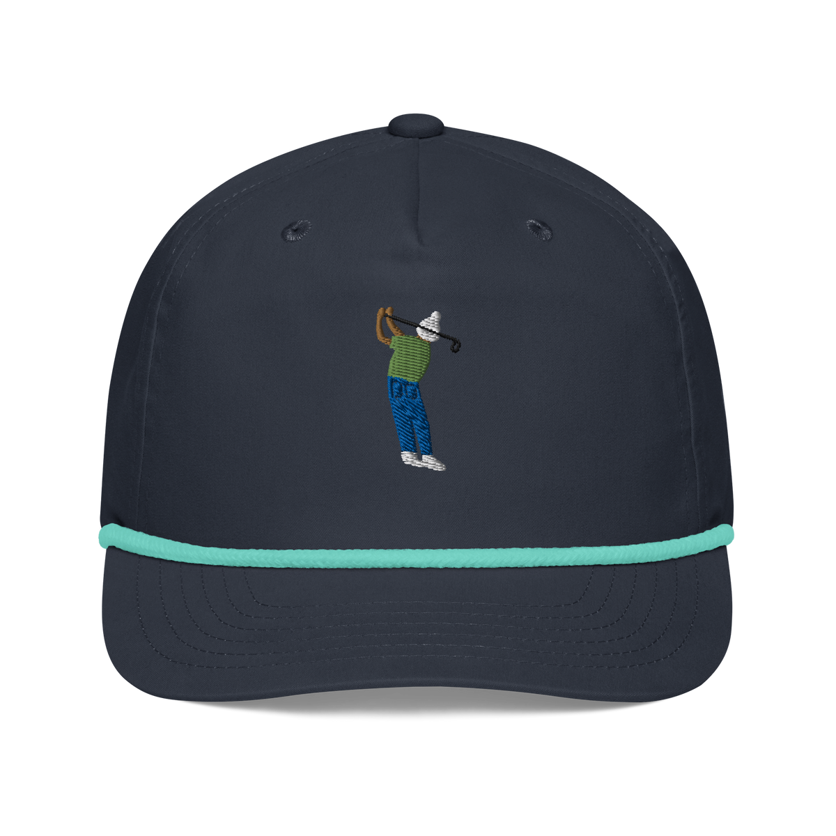 Ropes Weekend Hacker rope golf cap by Bunkersand
