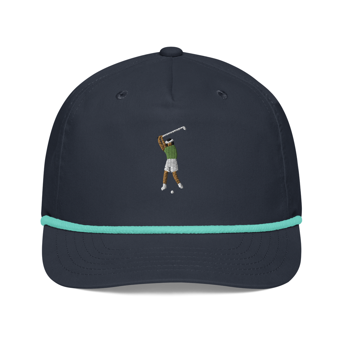 Ropes Follow Through rope golf cap by Bunkersand