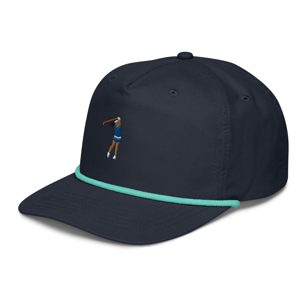 Ropes Blue Monday rope golf cap by Bunkersand