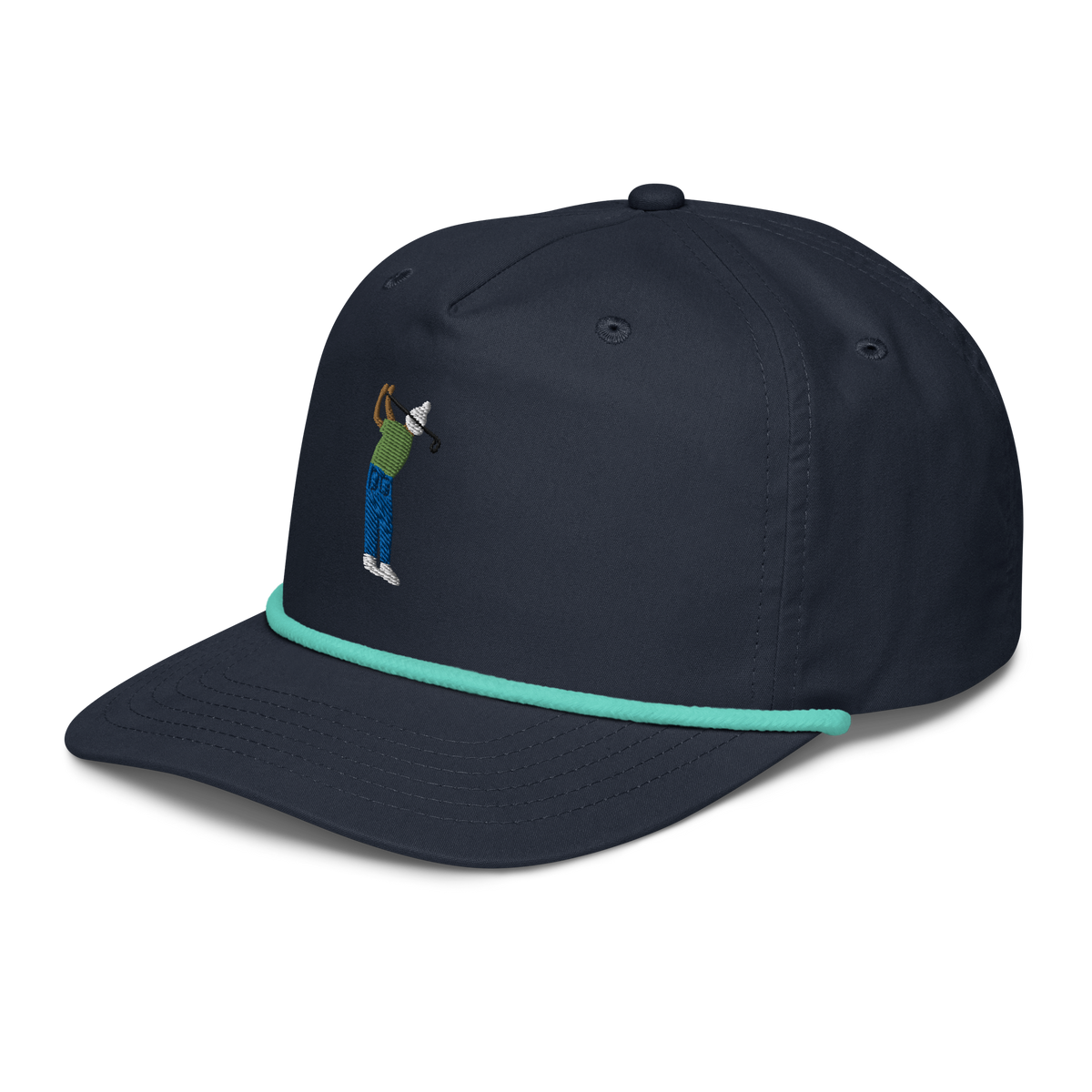 Ropes Weekend Hacker rope golf cap by Bunkersand