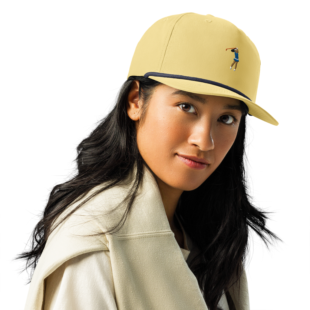 Ropes Blue Monday rope golf cap by Bunkersand