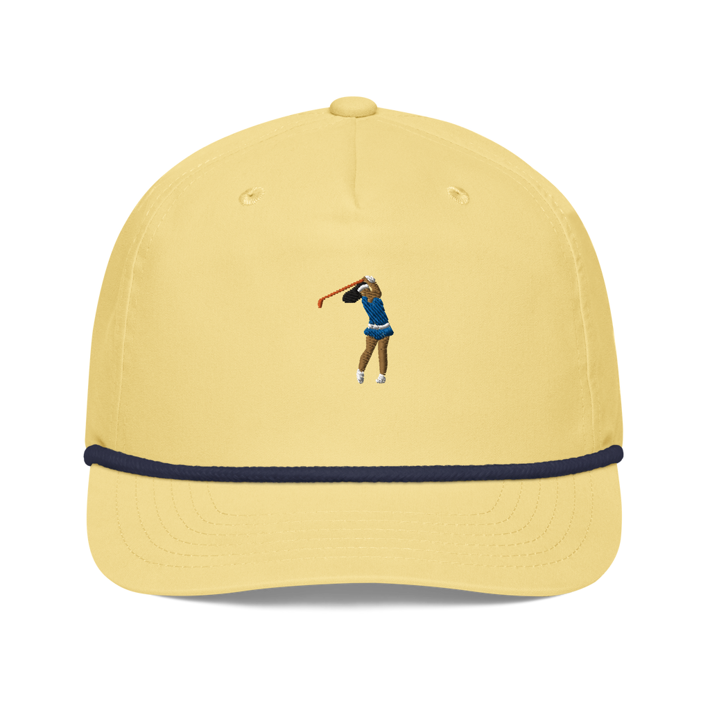 Ropes Blue Monday rope golf cap by Bunkersand