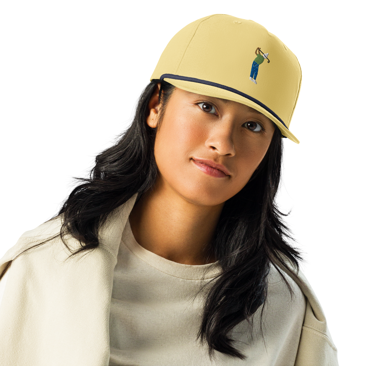Ropes Weekend Hacker rope golf cap by Bunkersand