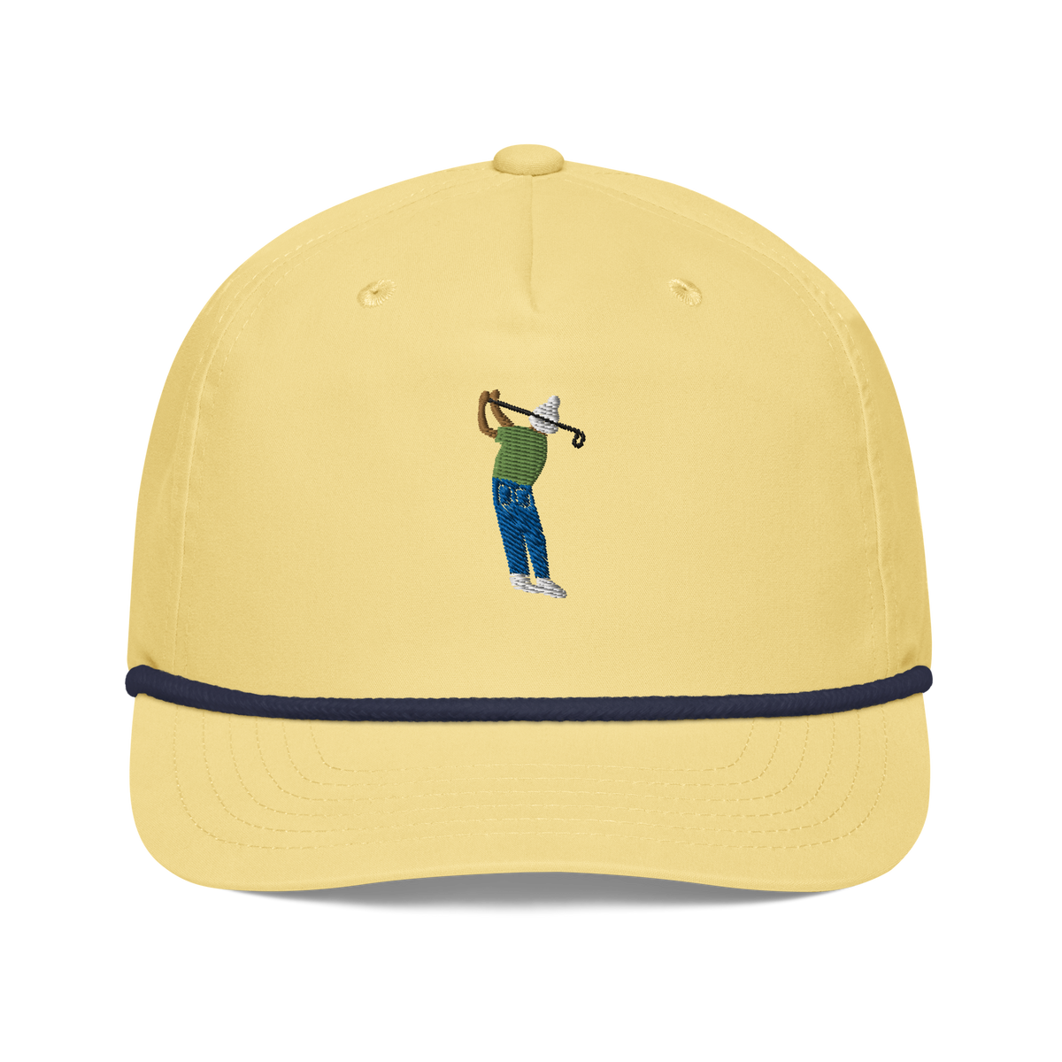Ropes Weekend Hacker rope golf cap by Bunkersand