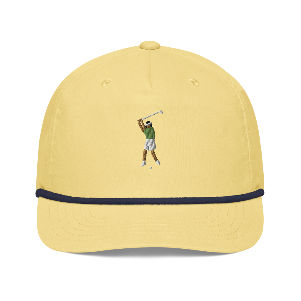 Ropes Follow Through rope golf cap by Bunkersand