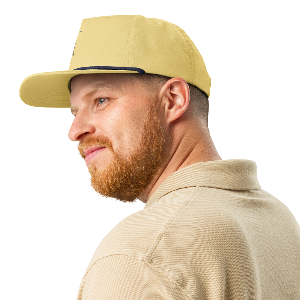 Ropes Follow Through rope golf cap by Bunkersand