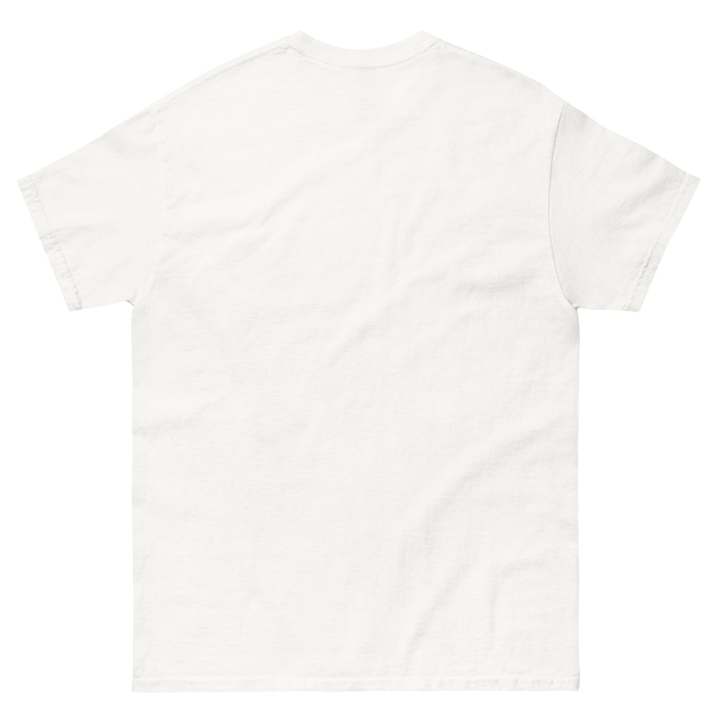 Oh God white golf t-shirt by Bunkersand